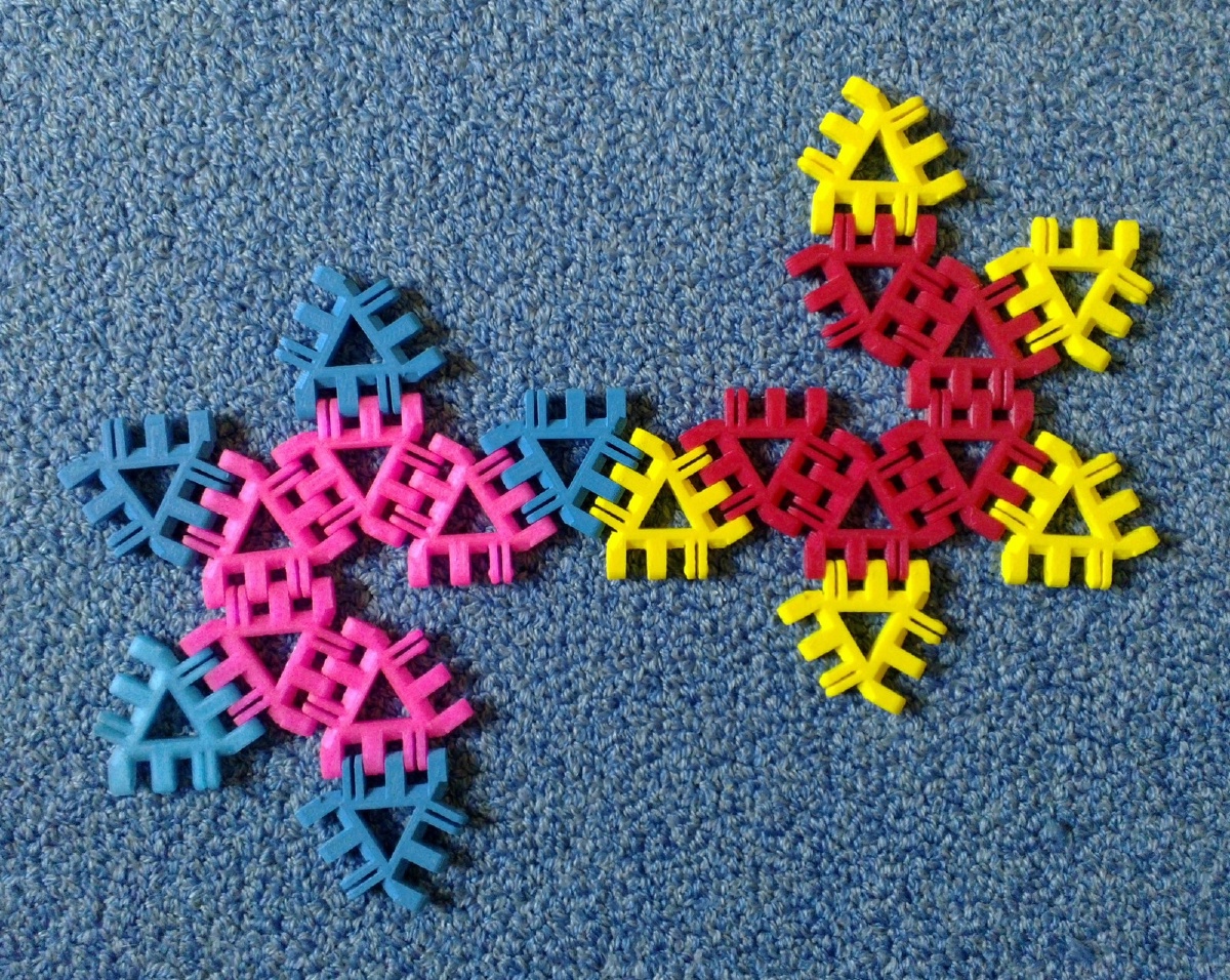 Icosahedron Net Variant 1