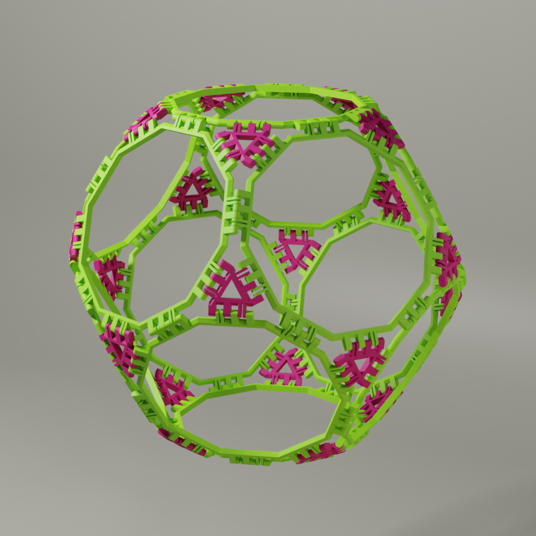 Cover image for article 'Truncated Dodecahedron'