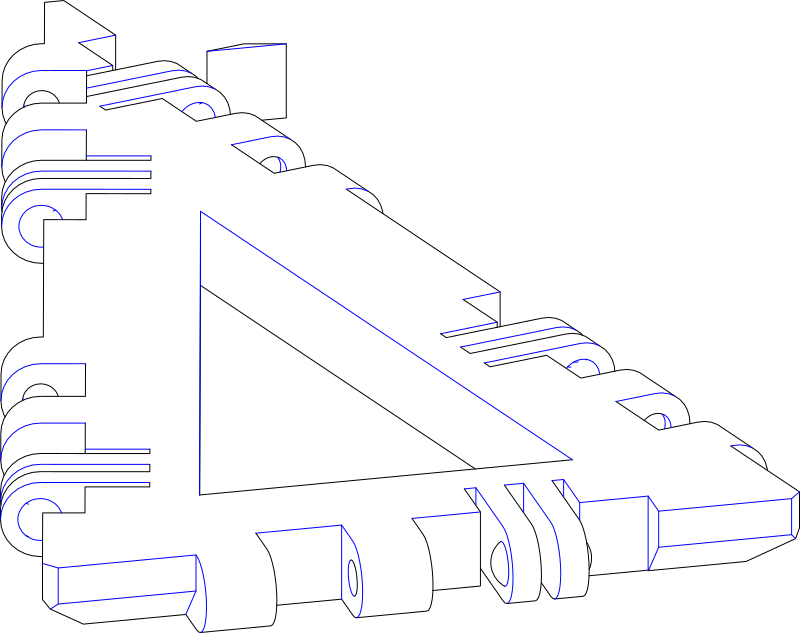 Fillygon isosceles-triangle-1-double-double corners