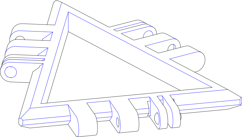 Fillygon Isosceles triangle sqrt2 2 2