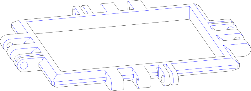 Fillygon rectangle-sqrt2-phi normal